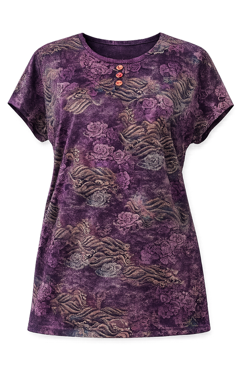 Classic Floral Mother's Tunic