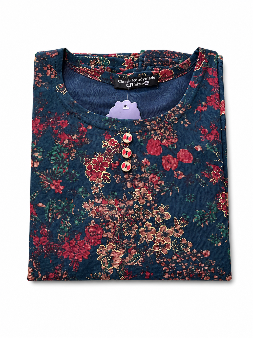 Classic Floral Mother's Tunic