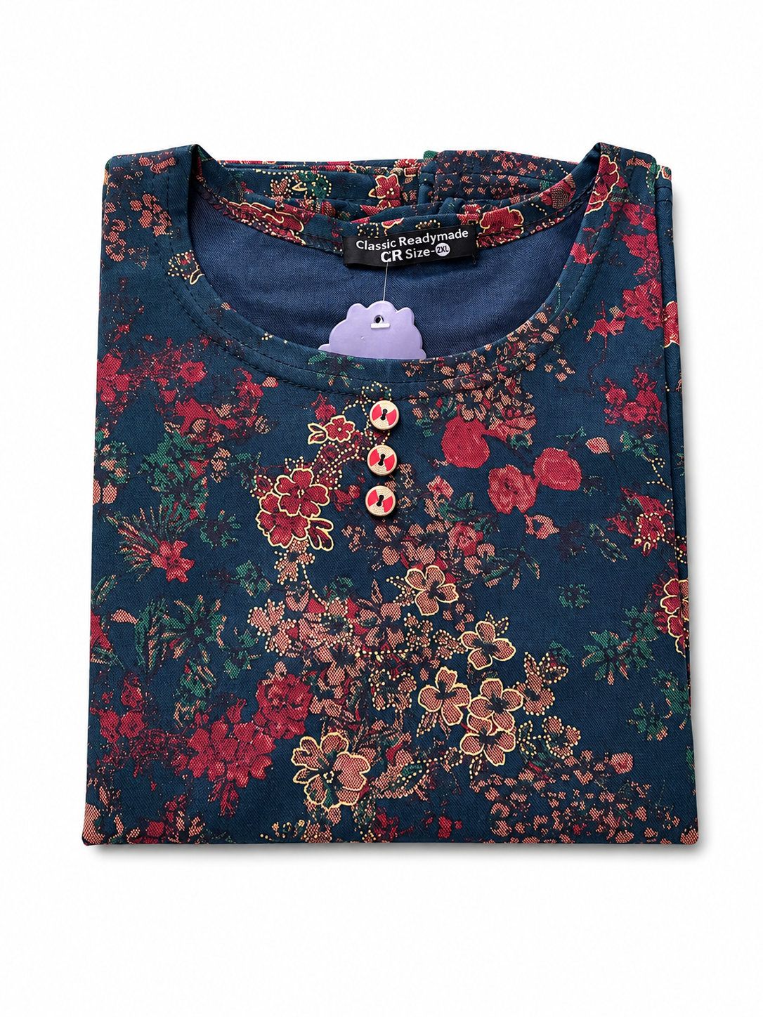 Classic Floral Mother's Tunic
