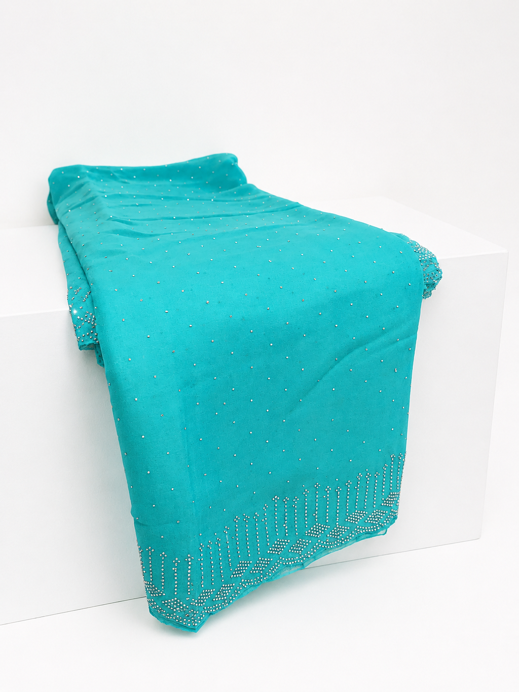 Sky Blue Single Saree