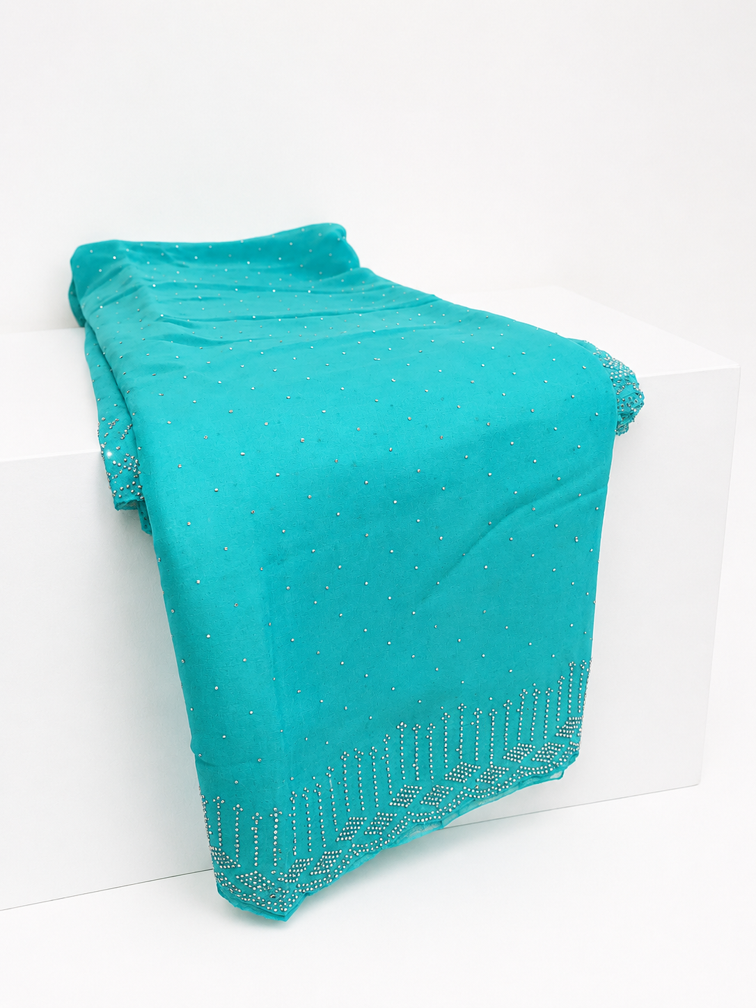 Sky Blue Single Saree
